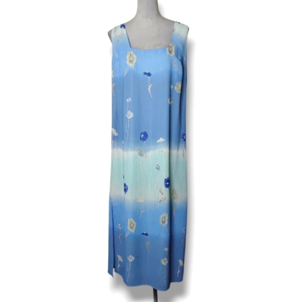 Mlle Gabrielle Floral Chiffon Maxi Dress Size 14